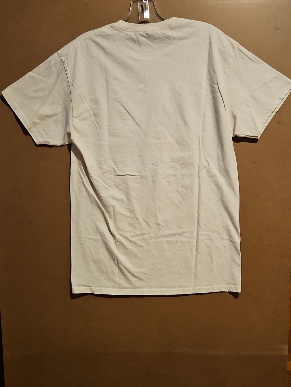 Floral print white short sleeve graphic tee Political Med NWOT Current Events - Picture 6 of 6